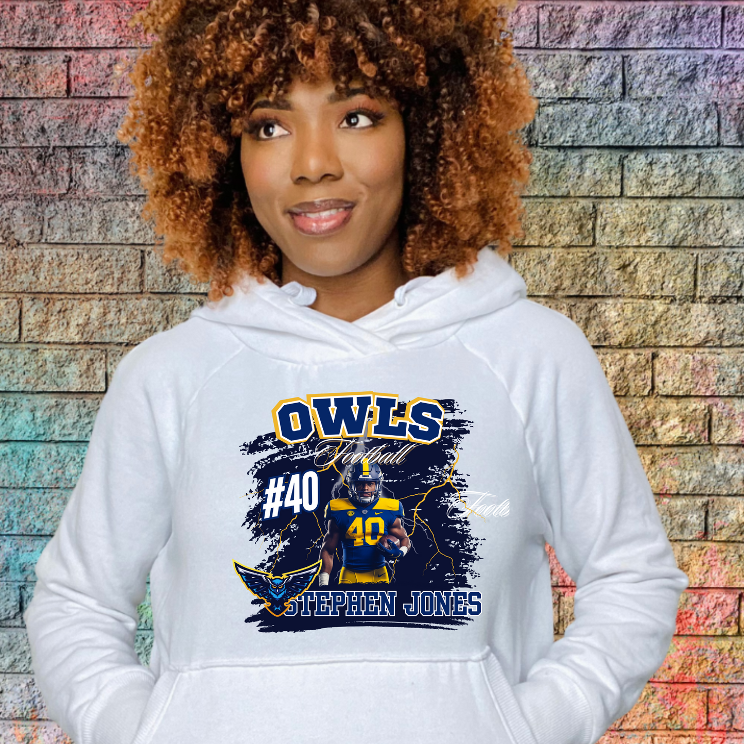 Custom personalized football Hoodie