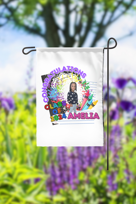 Kindergarten Graduation Yard Flags class of 2024
