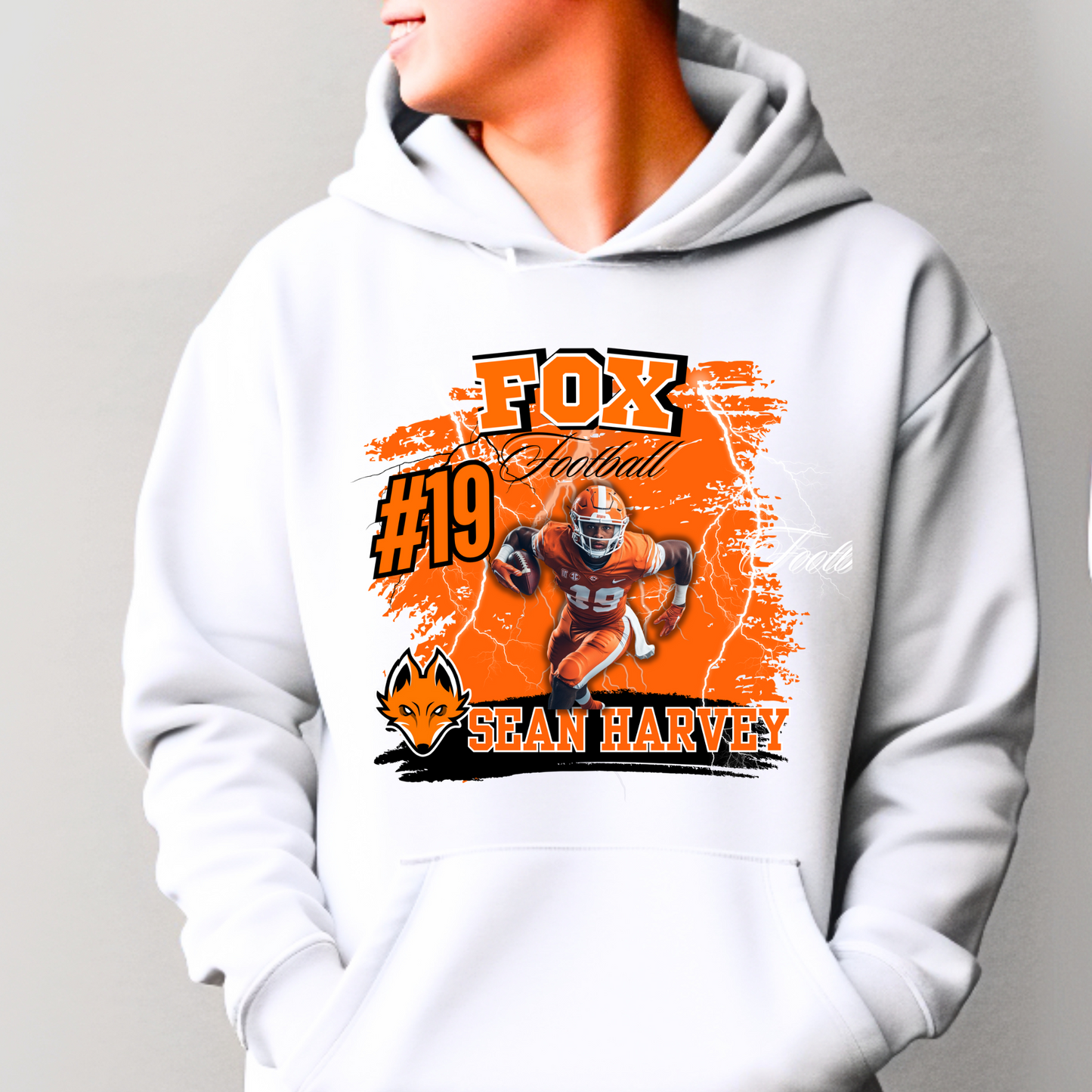Custom personalized football Hoodie