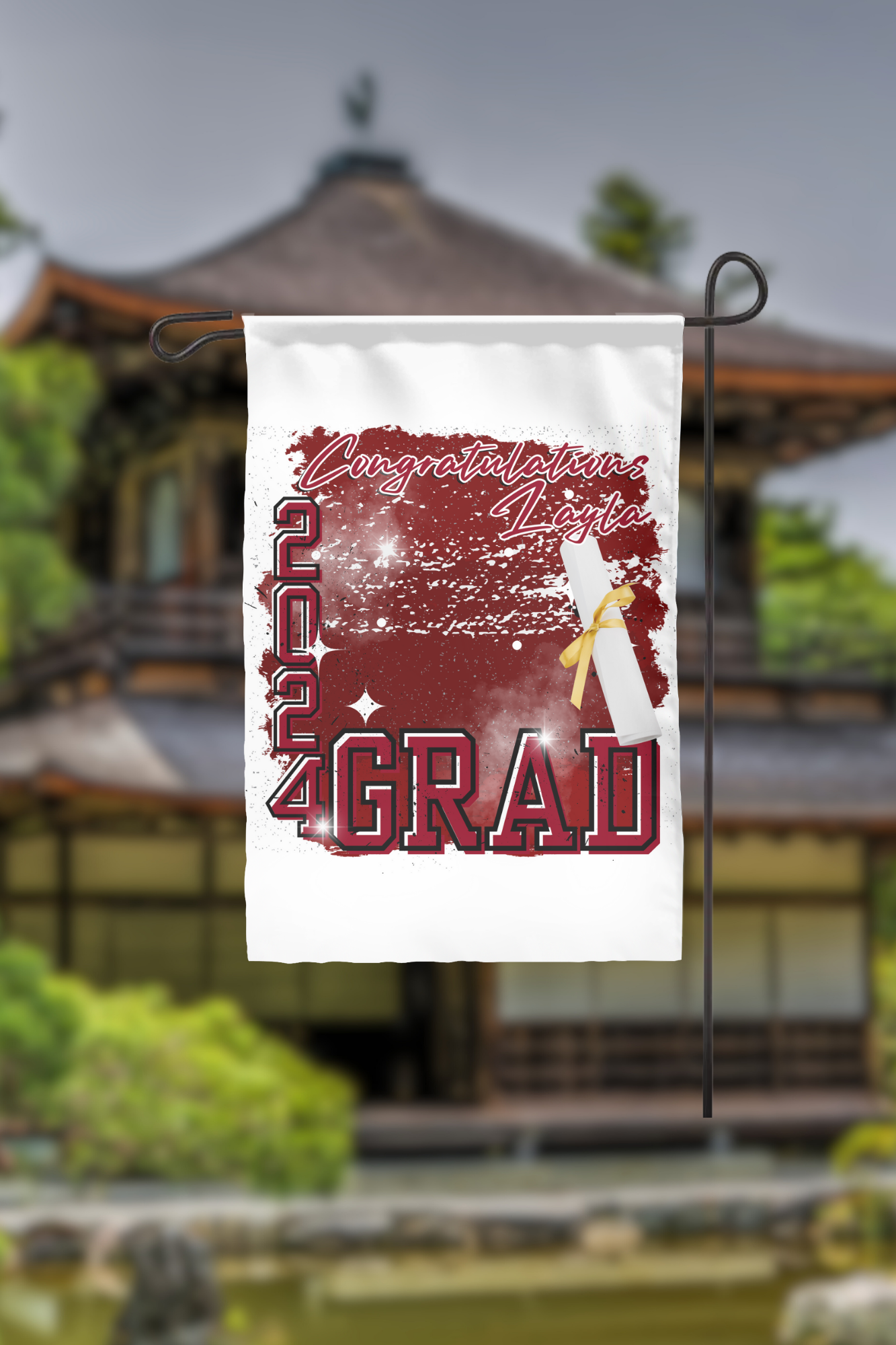Graduation Yard Flags