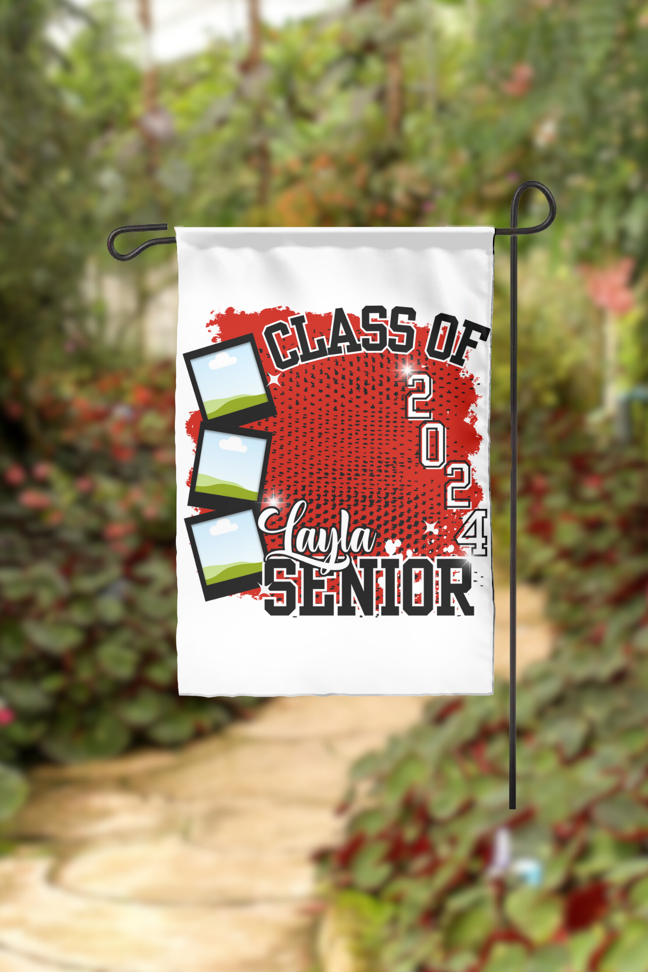 Graduation Yard Flags class of 2024