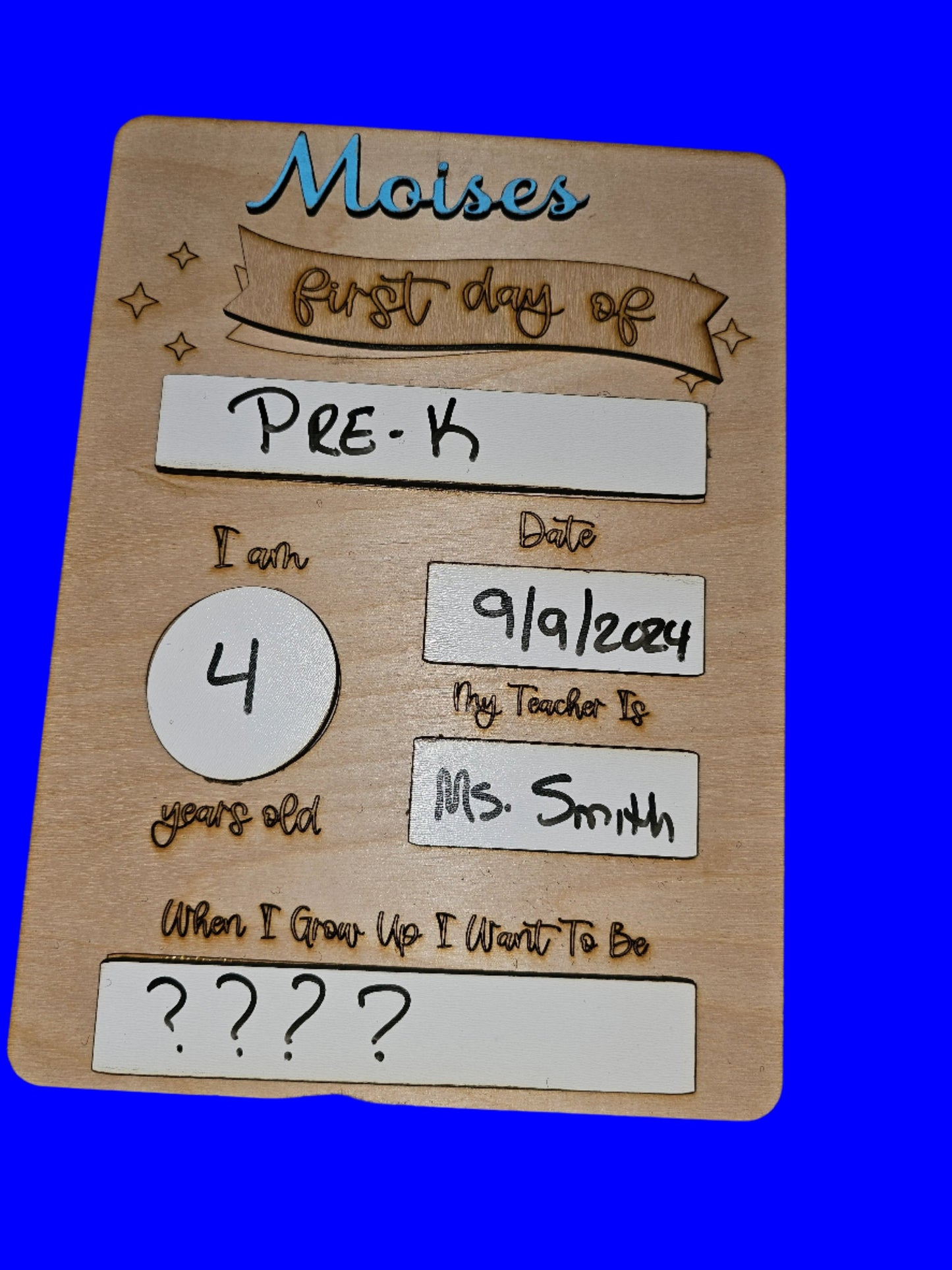 School Photo Plaque