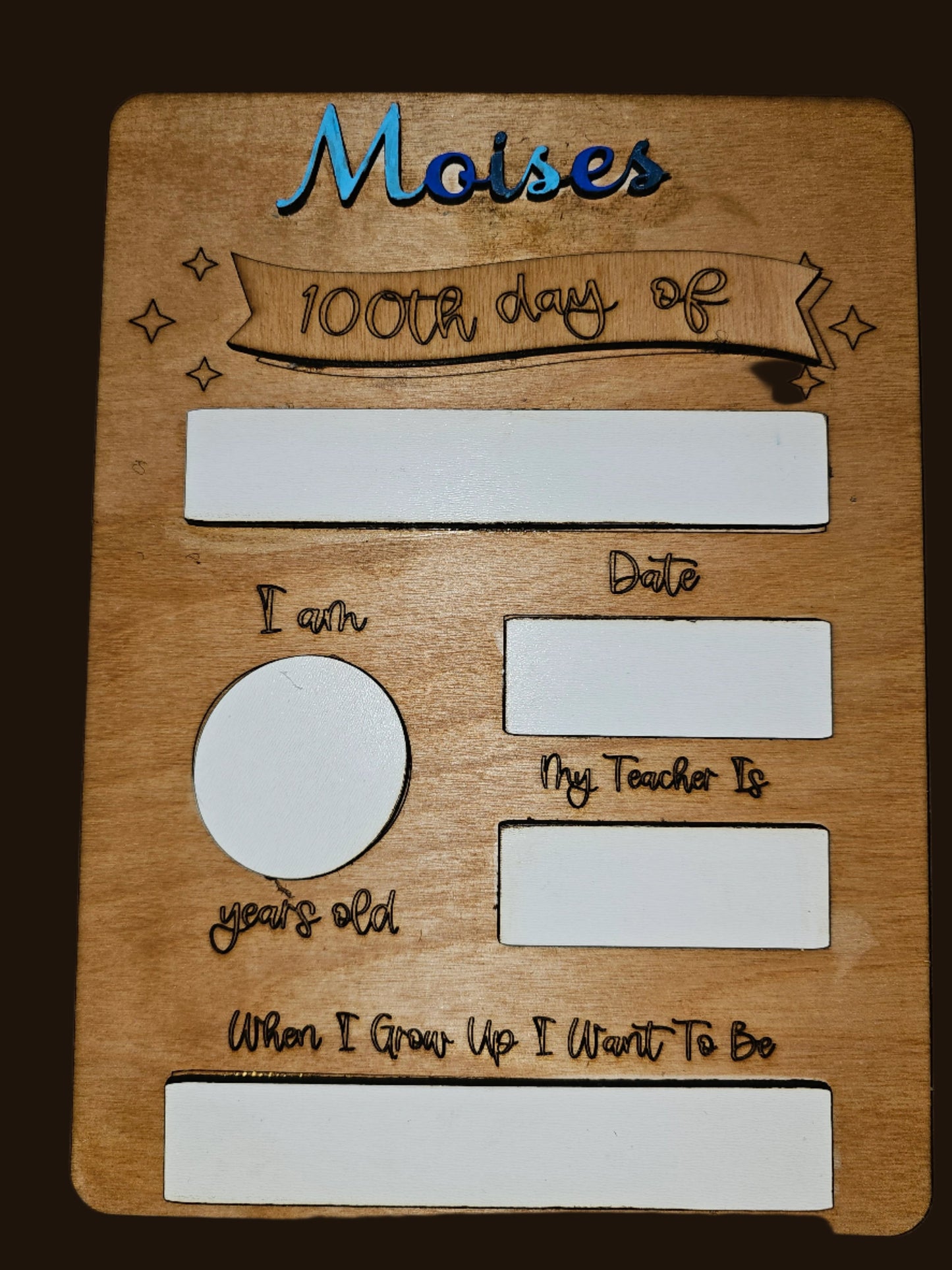 School Photo Plaque