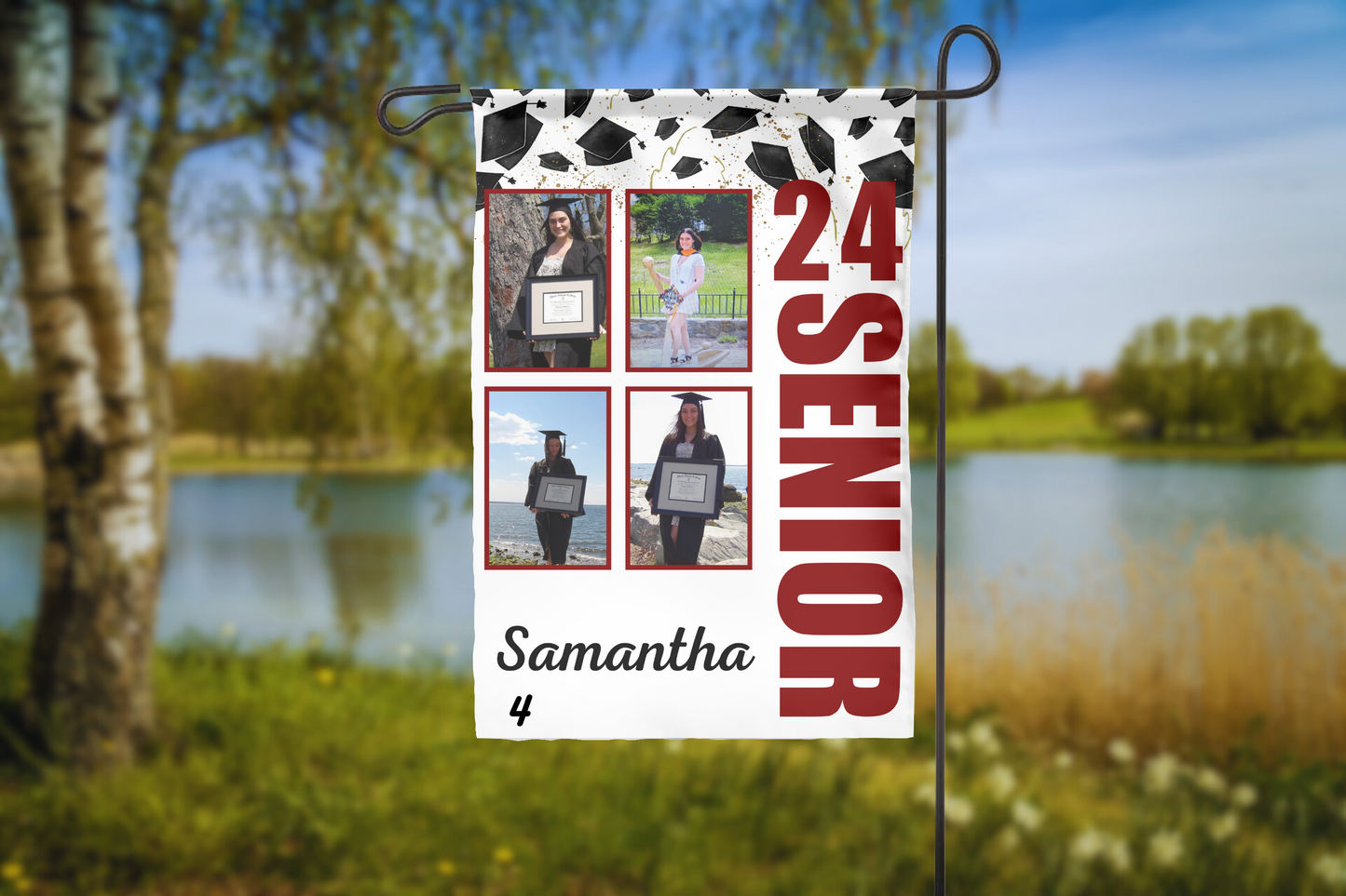 Graduation Yard Flags