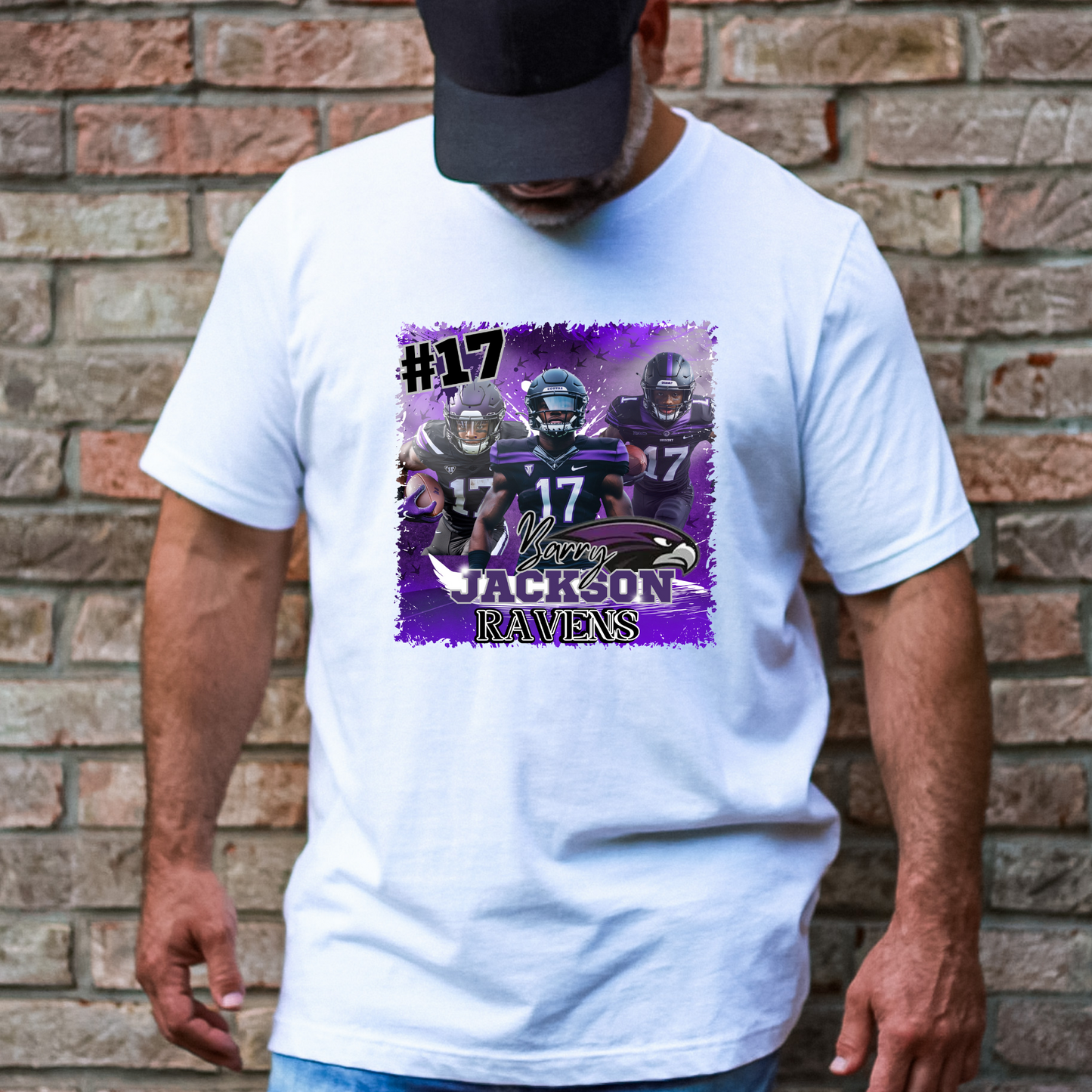 Custom personalized football shirt