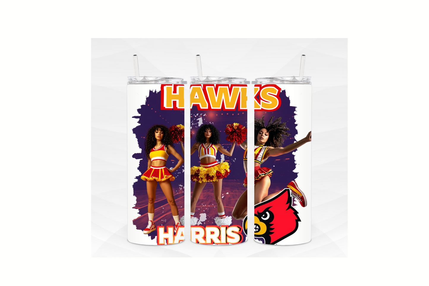 Personalized Cheerleading Tumbler