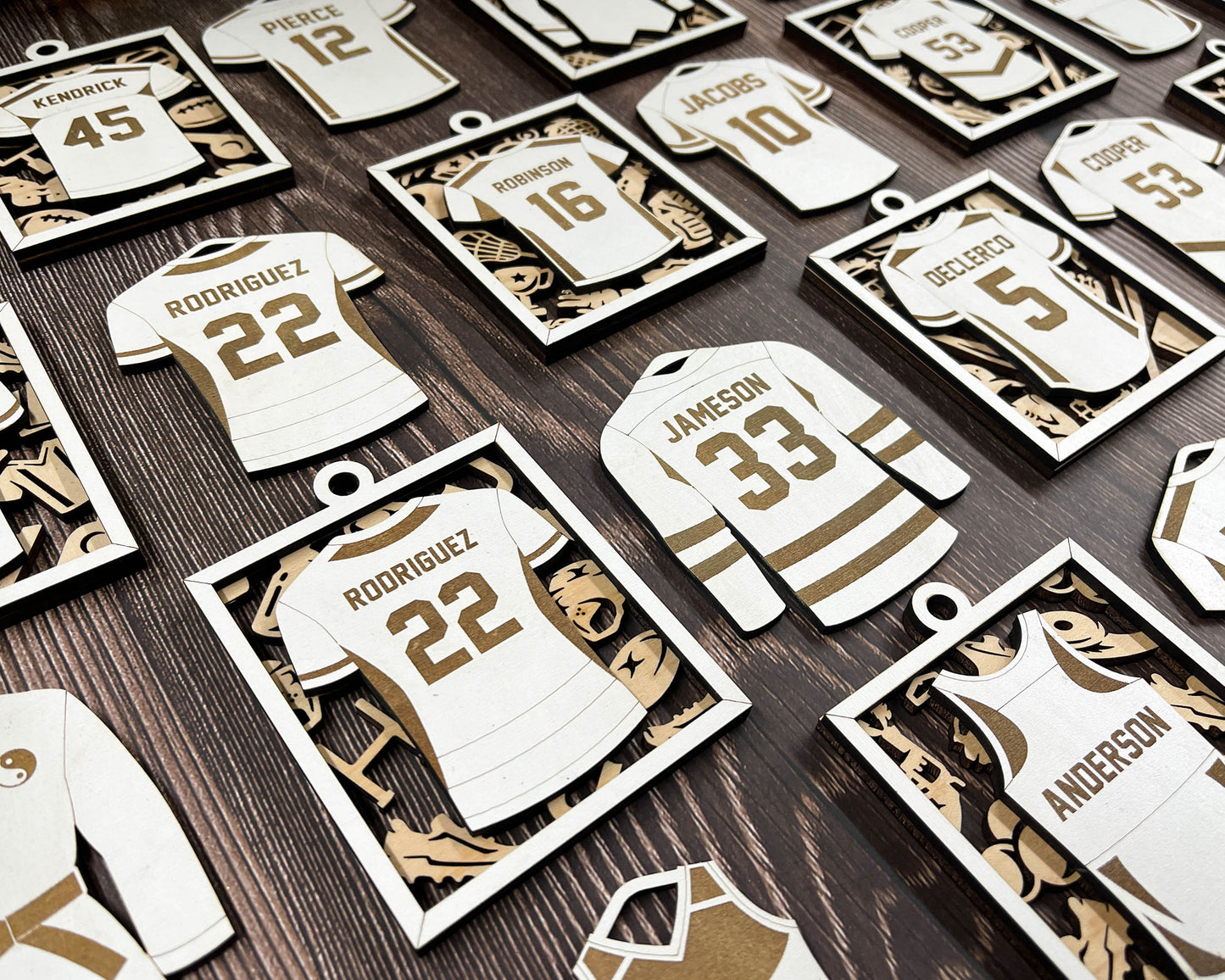 Sport Jersey Ornamnets