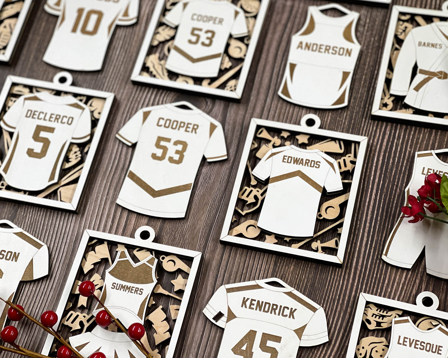 Sport Jersey Ornamnets