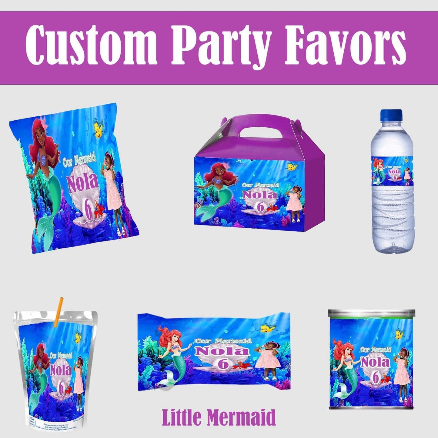 Customized Party Favors