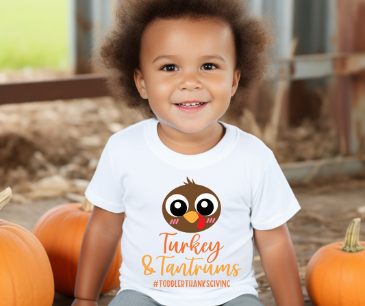 Turkey & Tantrums Toddlers T-Shirt