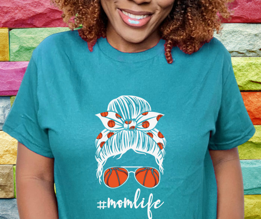 Basketball Mom Life T-shirt