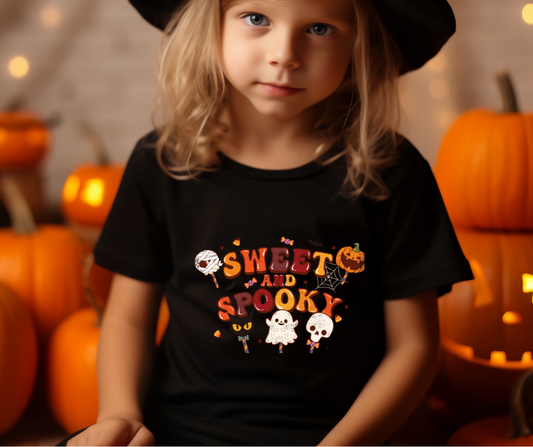 Sweet & Spooky Halloween Toddler T-shirt