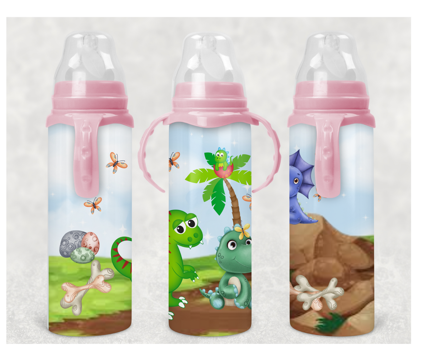 Dinosaur and Friends Baby Bottle