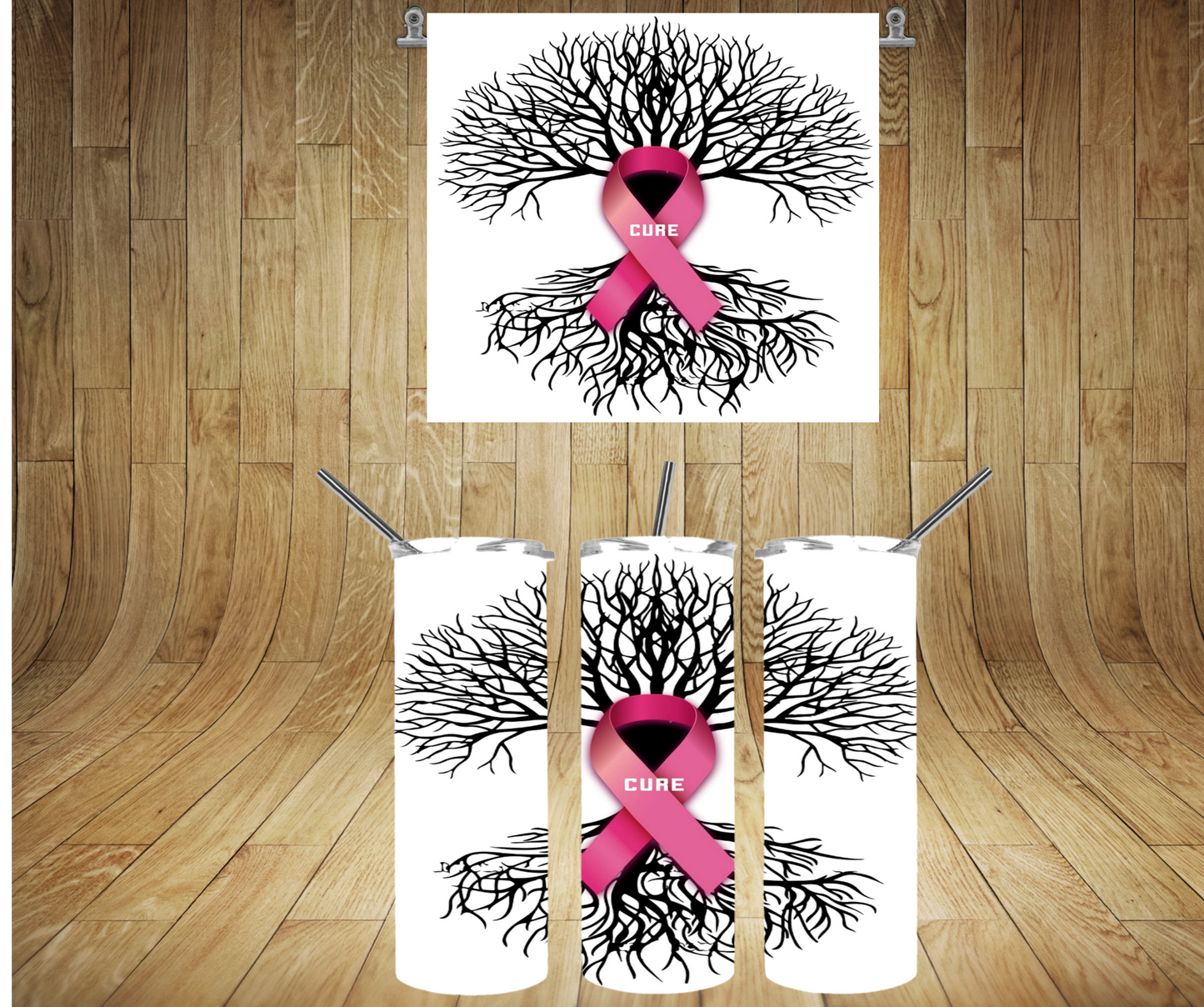 Breast Cancer Tumbler