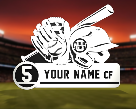 Baseball equipment Wooden Plaque