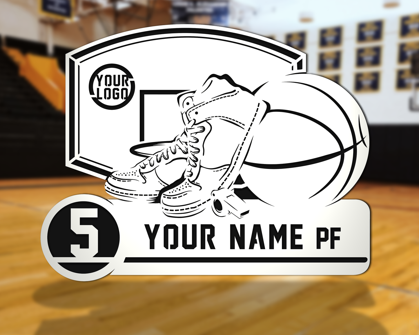 Basketball Wooden Plaque
