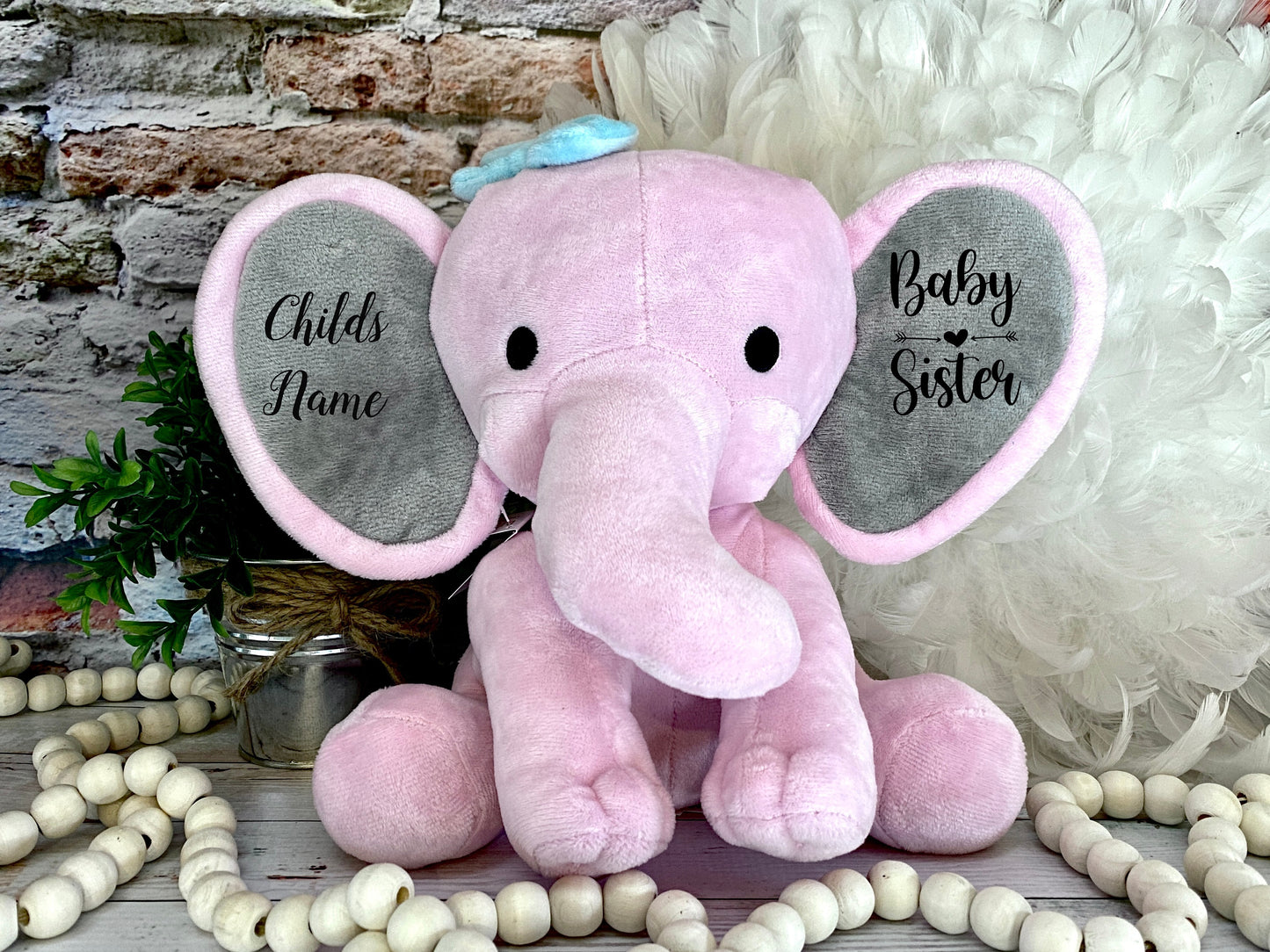 Keepsake customizes  Elephant Plush