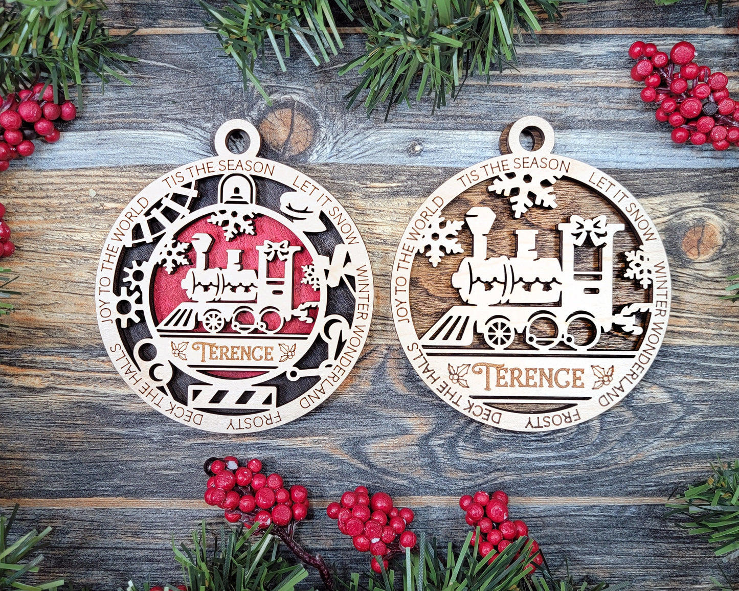 Tiny Tots kids personalized ornaments