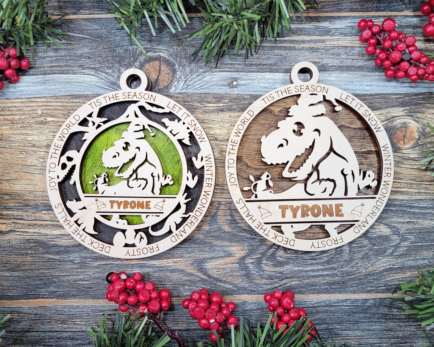Tiny Tots kids personalized ornaments