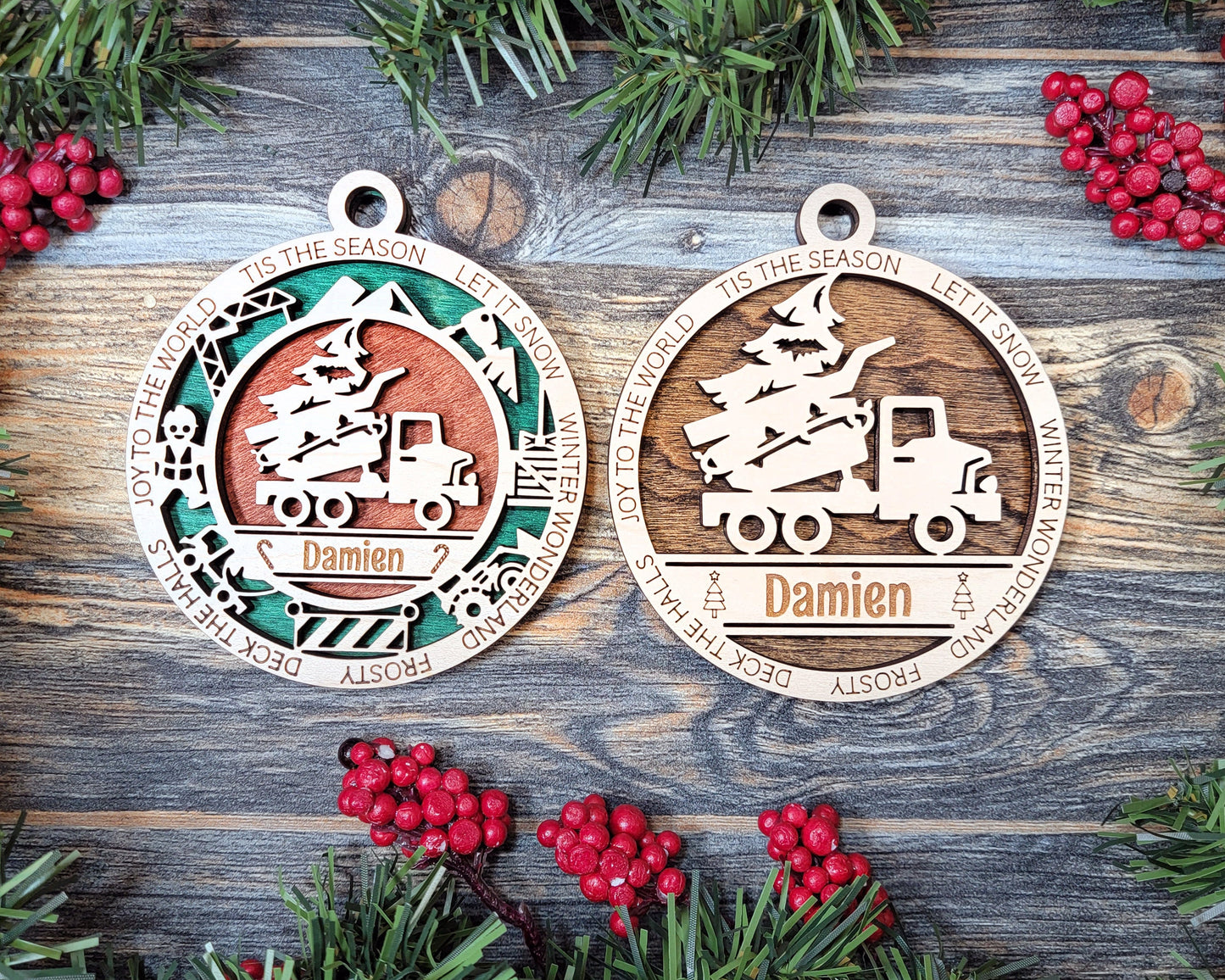 Tiny Tots kids personalized ornaments