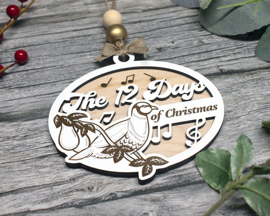 Christmas carol ornament