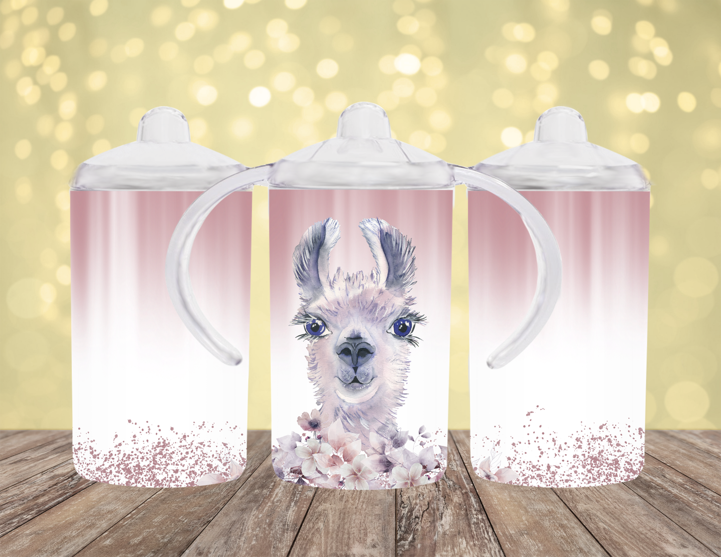 Llama Sippy Cups