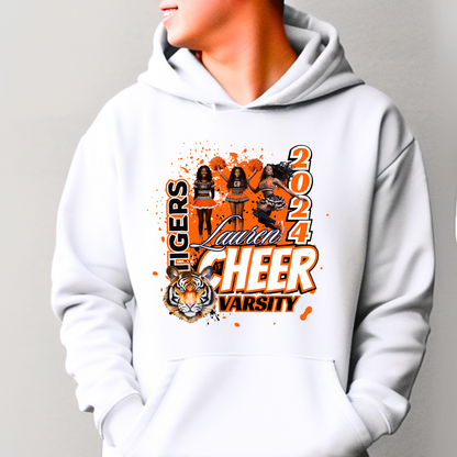 Personalized Cheerleader Hoodie