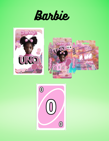 Customized Personalized Uno Card