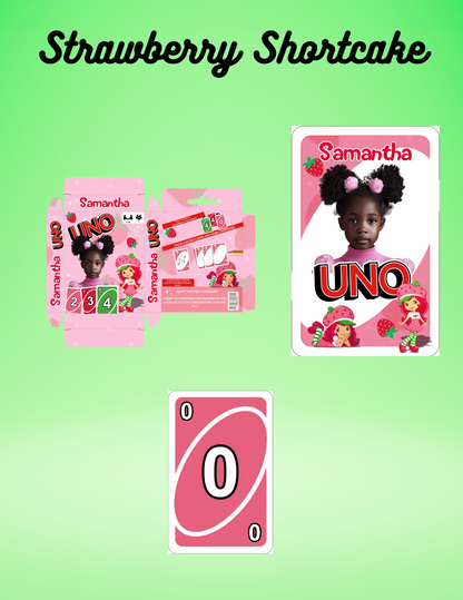 Customized Personalized Uno Card