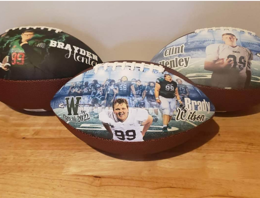 Custom Memorables Football