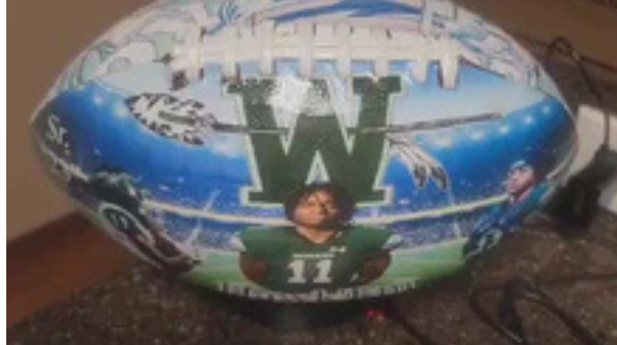 Custom Memorables Football