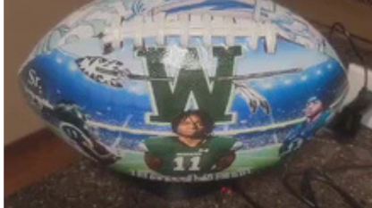 Custom Memorables Football