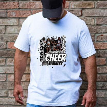 Custom personalized Cheerleader shirt