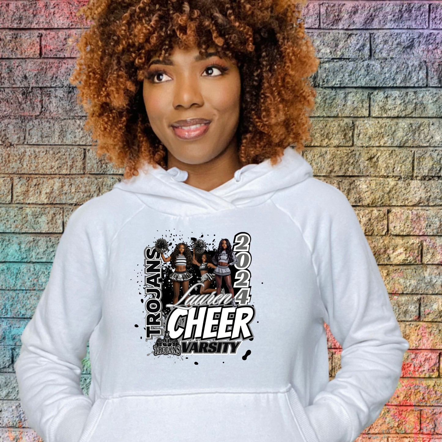 Personalized Cheerleader Hoodie