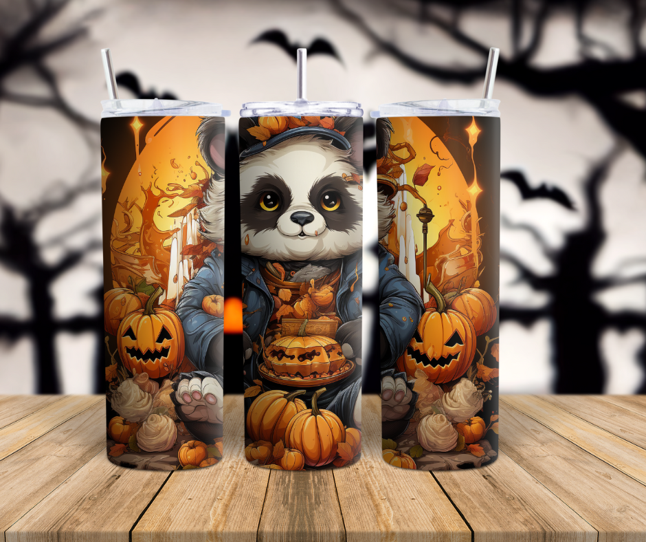 Panda Halloween Tumbler