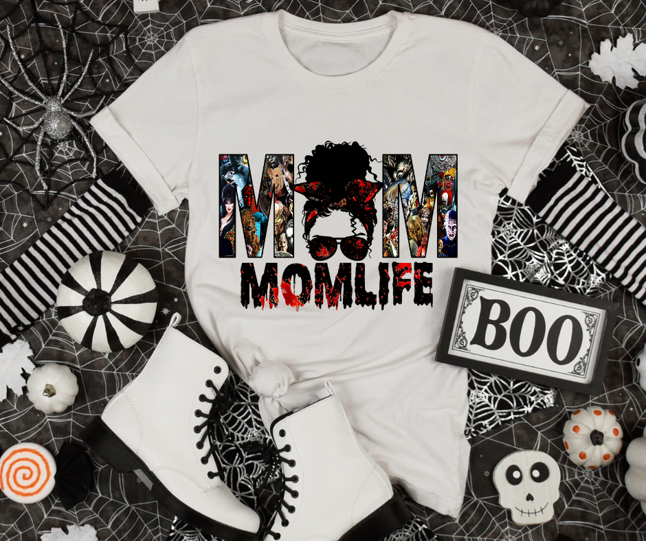 Mom Life Spooky T-shirt