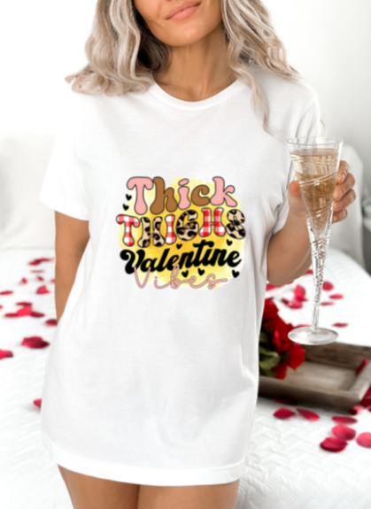 Thick Thighs Valentine's Women's T-shirt