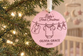 Baby's First Christmas Clothesline Ornament