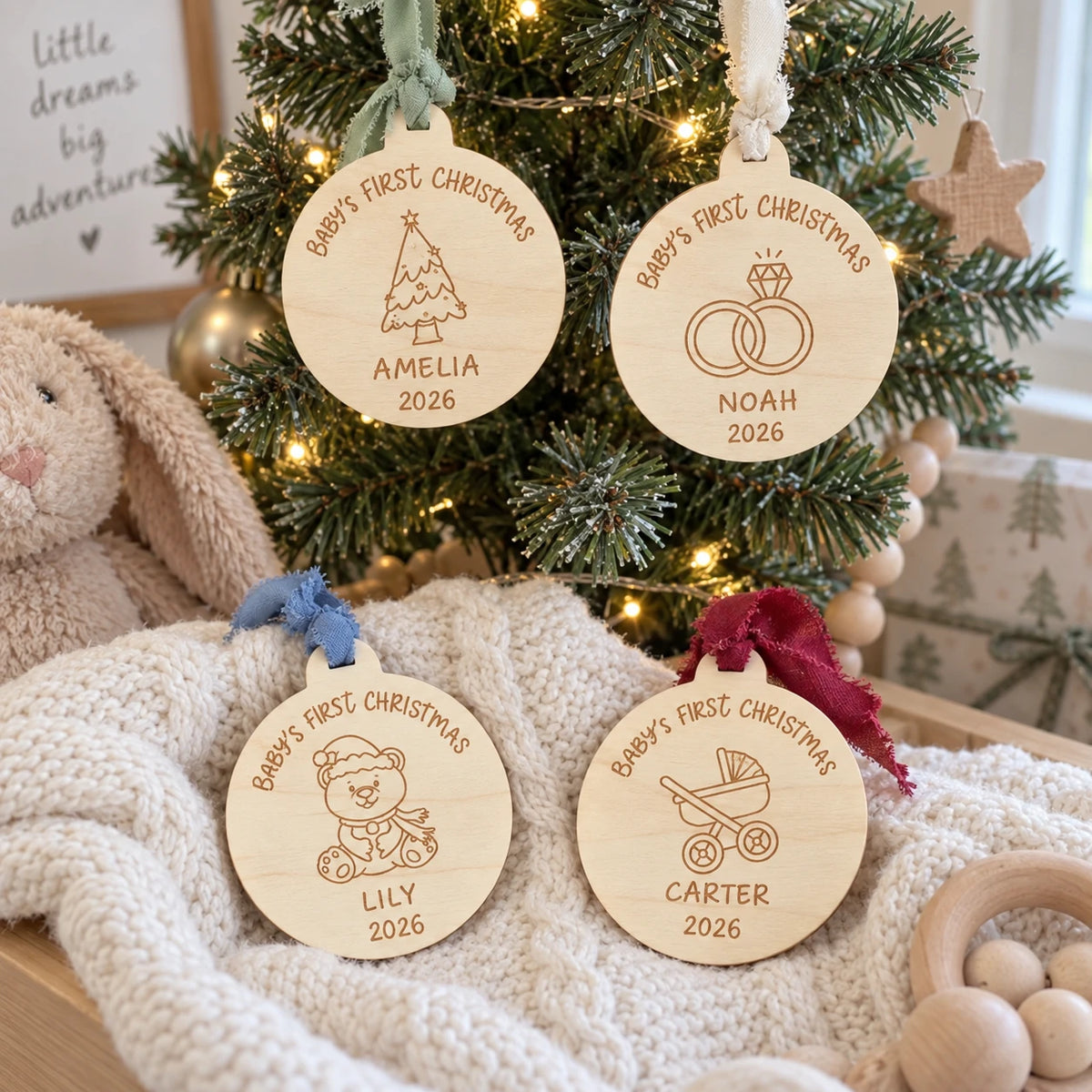 Baby's First Christmas Icon Ornament