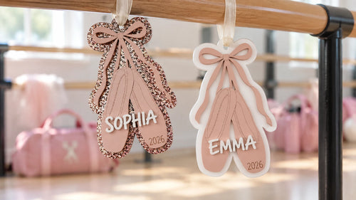 Ballet Shoes Name Ornament