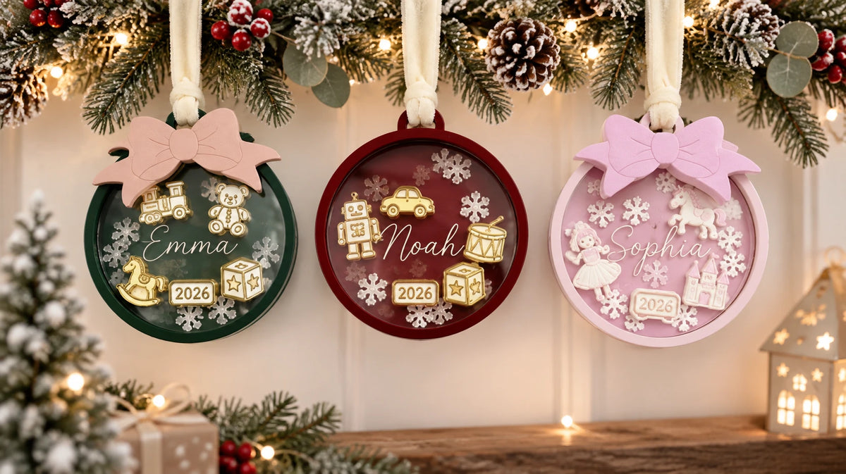 Christmas Toy Shaker Ornament