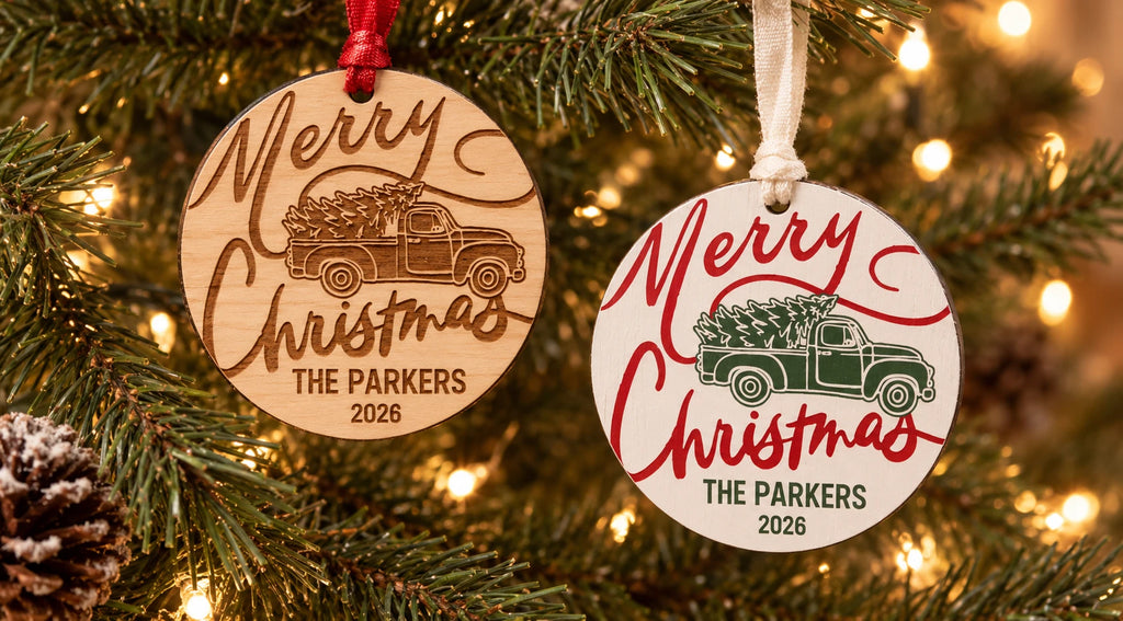 Christmas Truck Ornament
