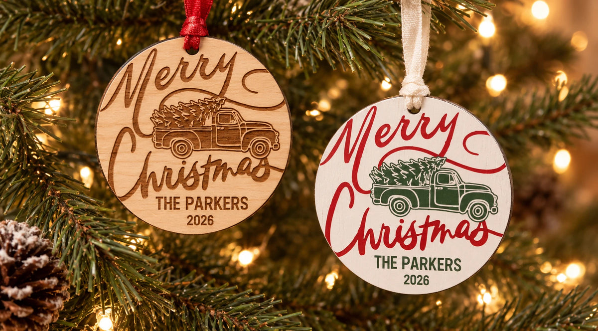 Christmas Truck Ornament