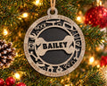 Dog Personality Name Ornament