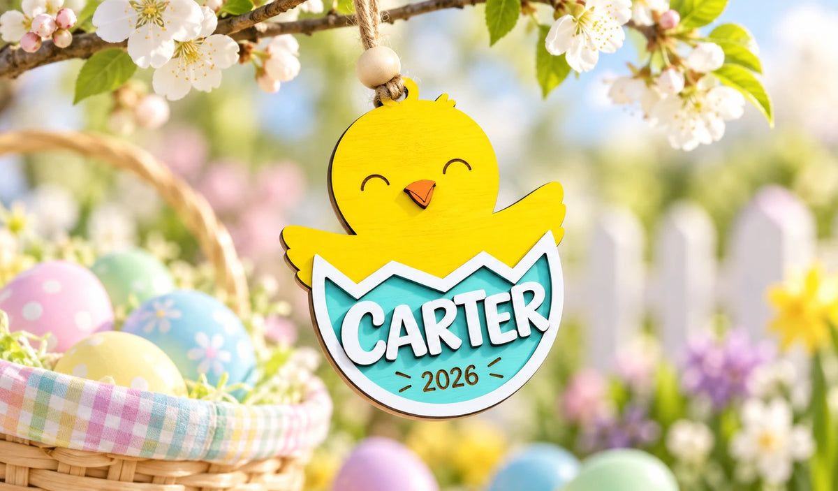 Easter Chick Ornament