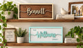 Family Name Wall Sign