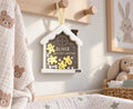 Gingerbread House Shaker Ornament