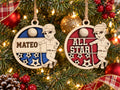 Golf Player Ornament