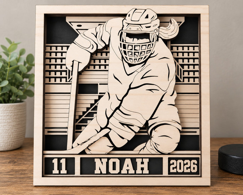 Hockey Stadium Series Plaque