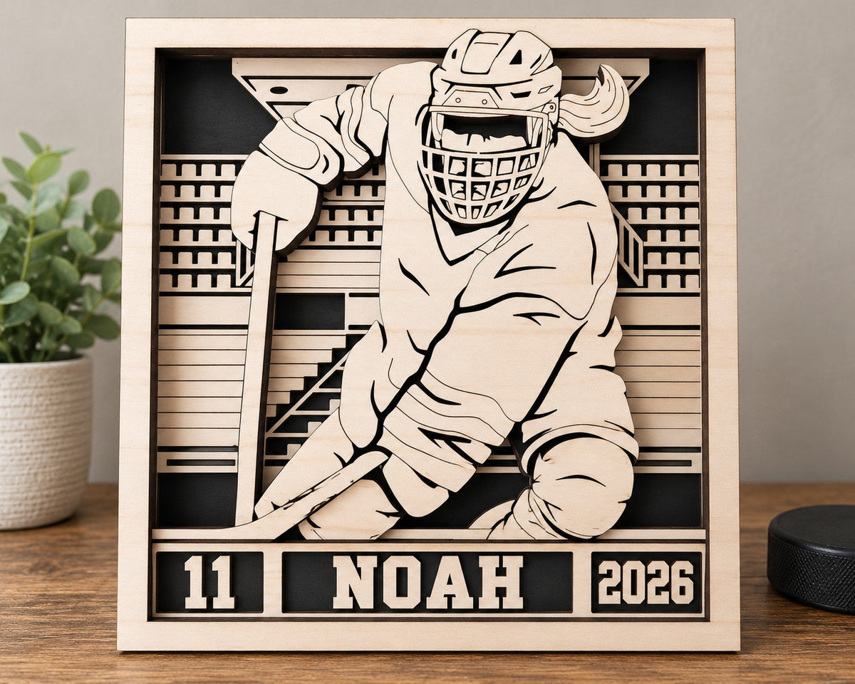 Hockey Stadium Series Plaque